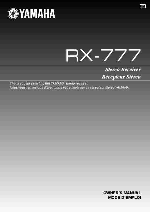 Yamaha Stereo System RX-777-page_pdf